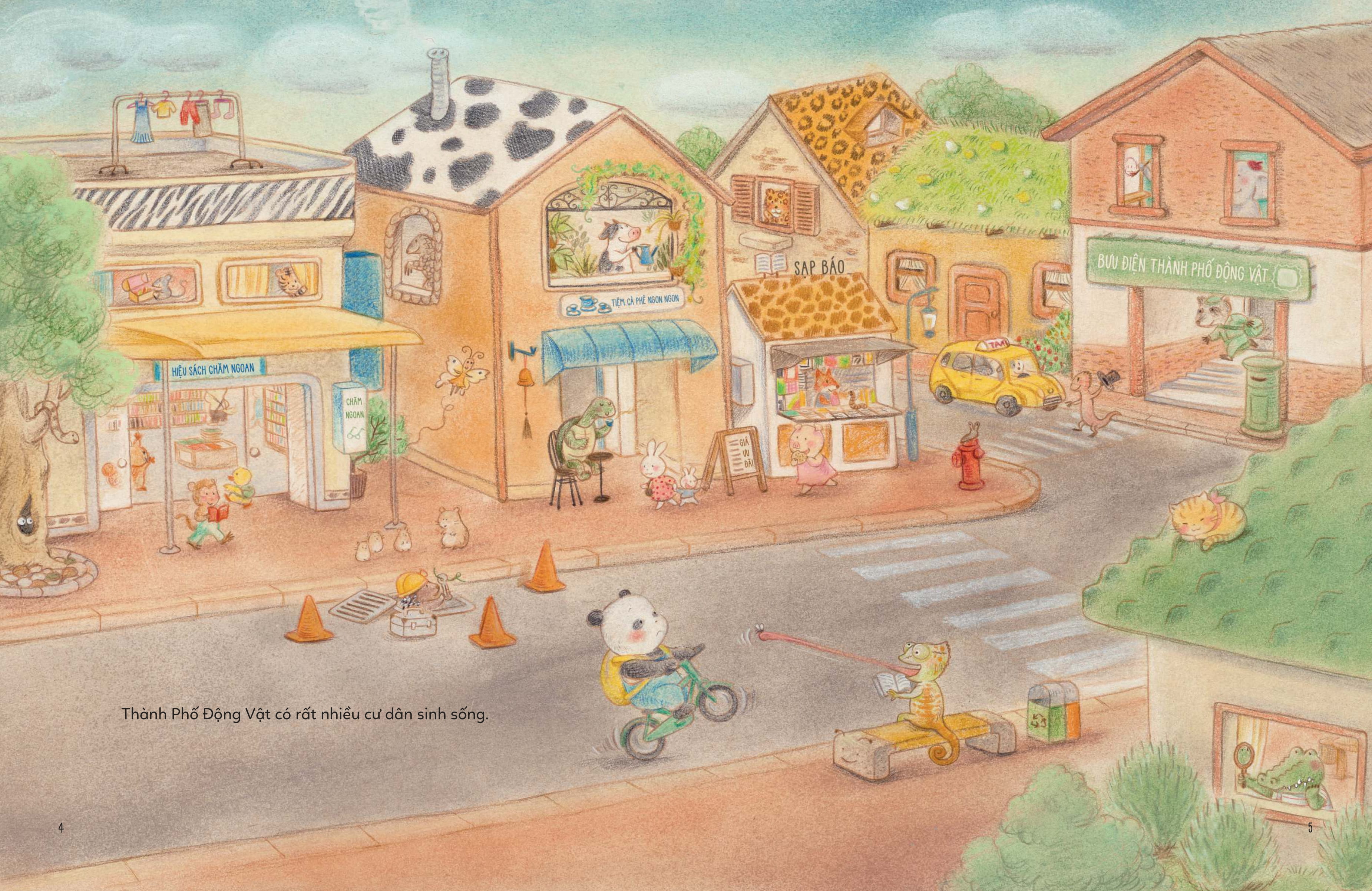 thành phố vui vẻ - các động vật không dễ thương mở tiệc - Ảnh 3