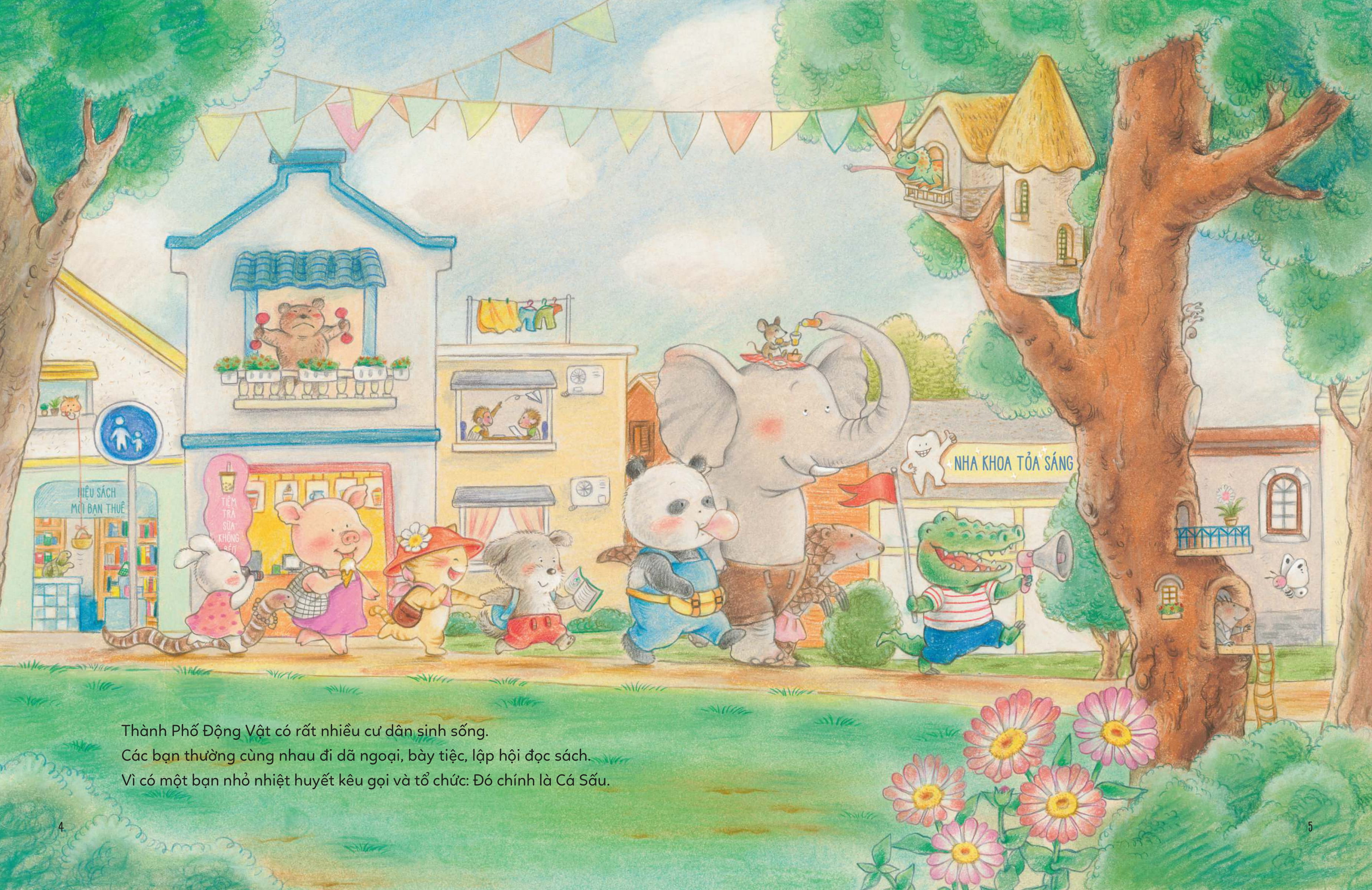 thành phố vui vẻ - các động vật mê chơi điện thoại - Ảnh 3