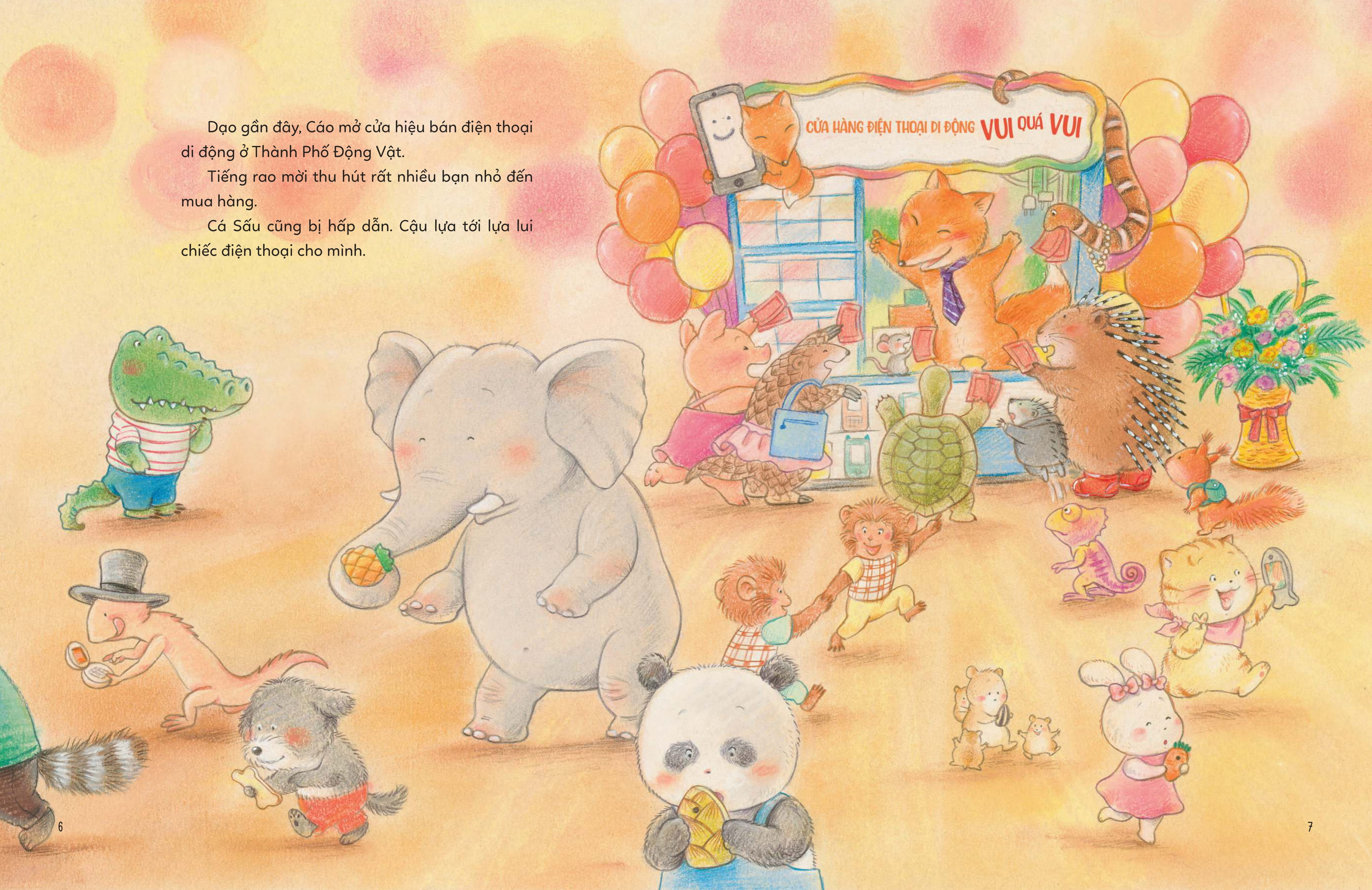 thành phố vui vẻ - các động vật mê chơi điện thoại - Ảnh 4