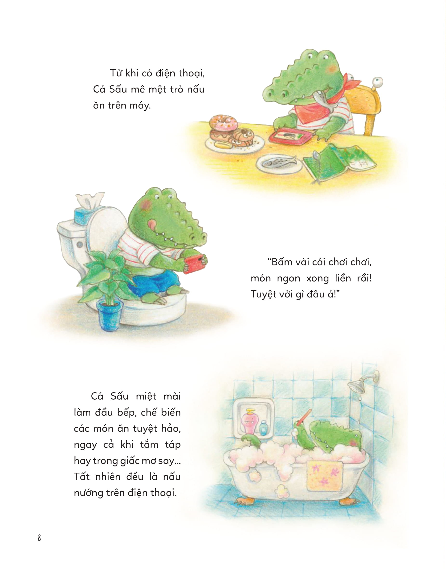 thành phố vui vẻ - các động vật mê chơi điện thoại - Ảnh 5