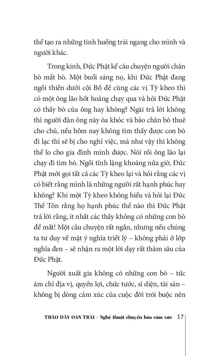 tháo dây oan trái: nghệ thuật chuyển hóa cảm xúc (tái bản 2019) - Ảnh 11
