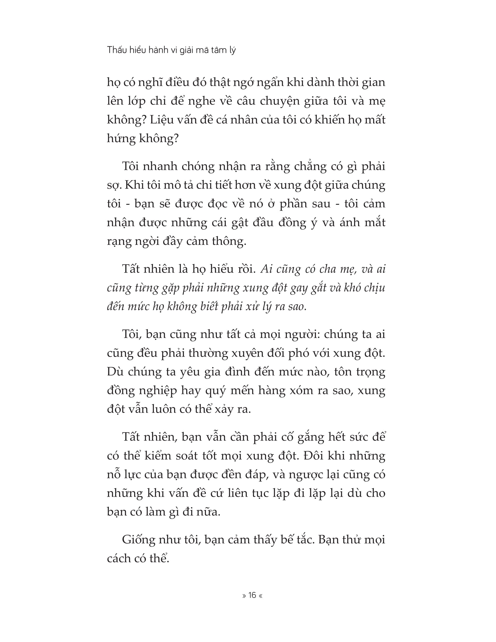 thấu hiểu hành vi giải mã tâm lý - Ảnh 9