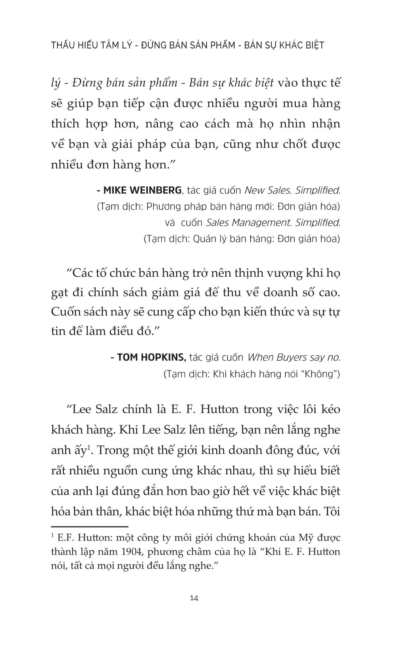 thấu hiểu tâm lý - đừng bán sản phẩm - bán sự khác biệt - Ảnh 10