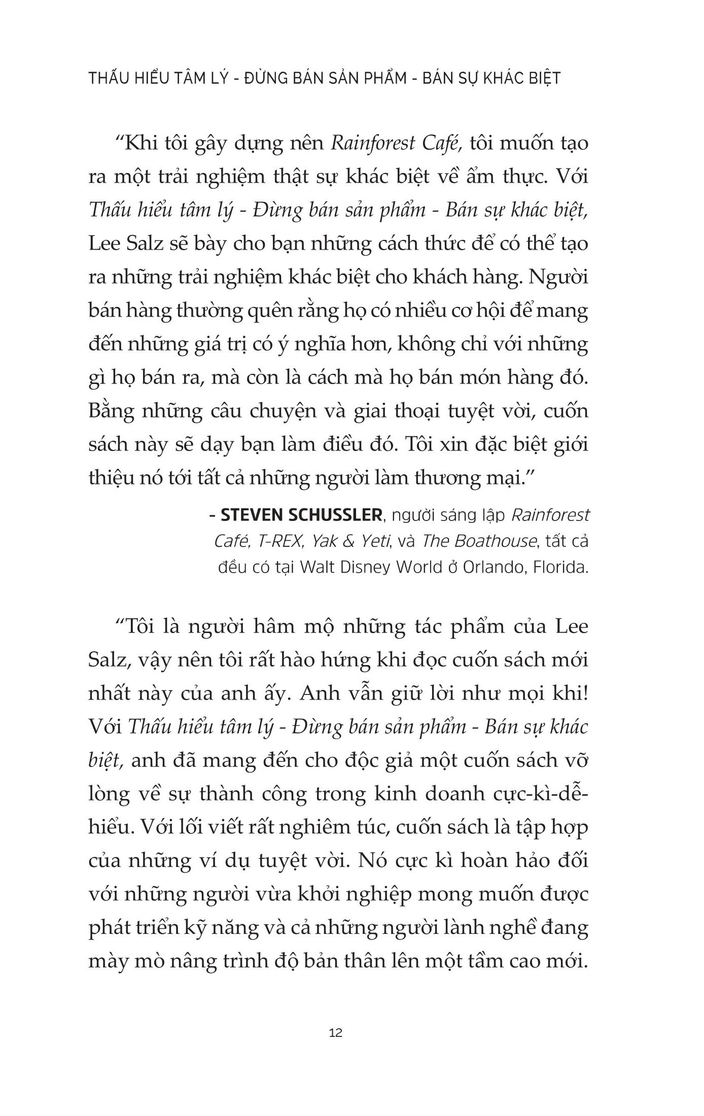 thấu hiểu tâm lý - đừng bán sản phẩm - bán sự khác biệt - Ảnh 8