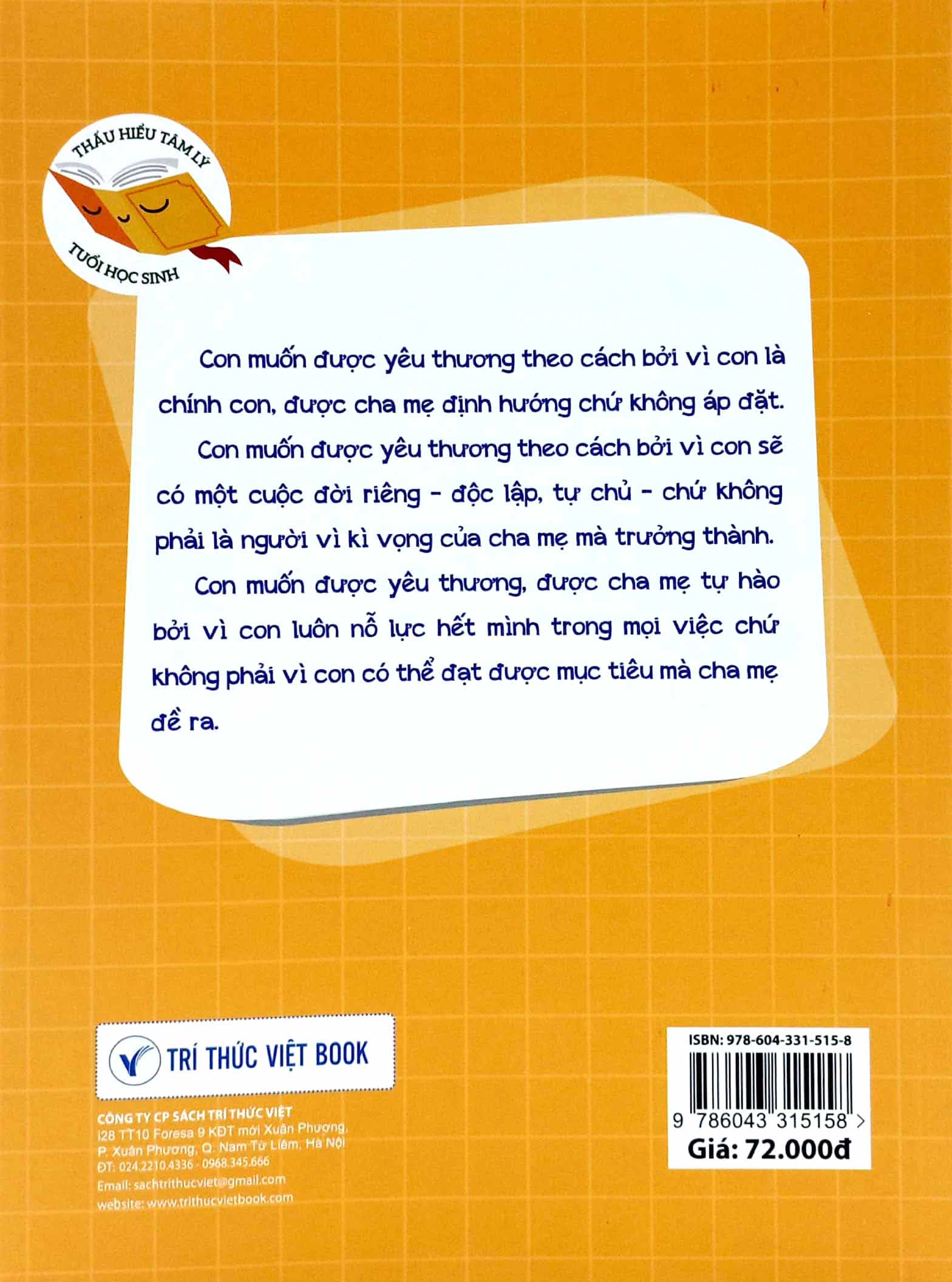 thấu hiểu tâm lý tuổi học sinh - hãy yêu con theo cách khác được không? - Ảnh 6