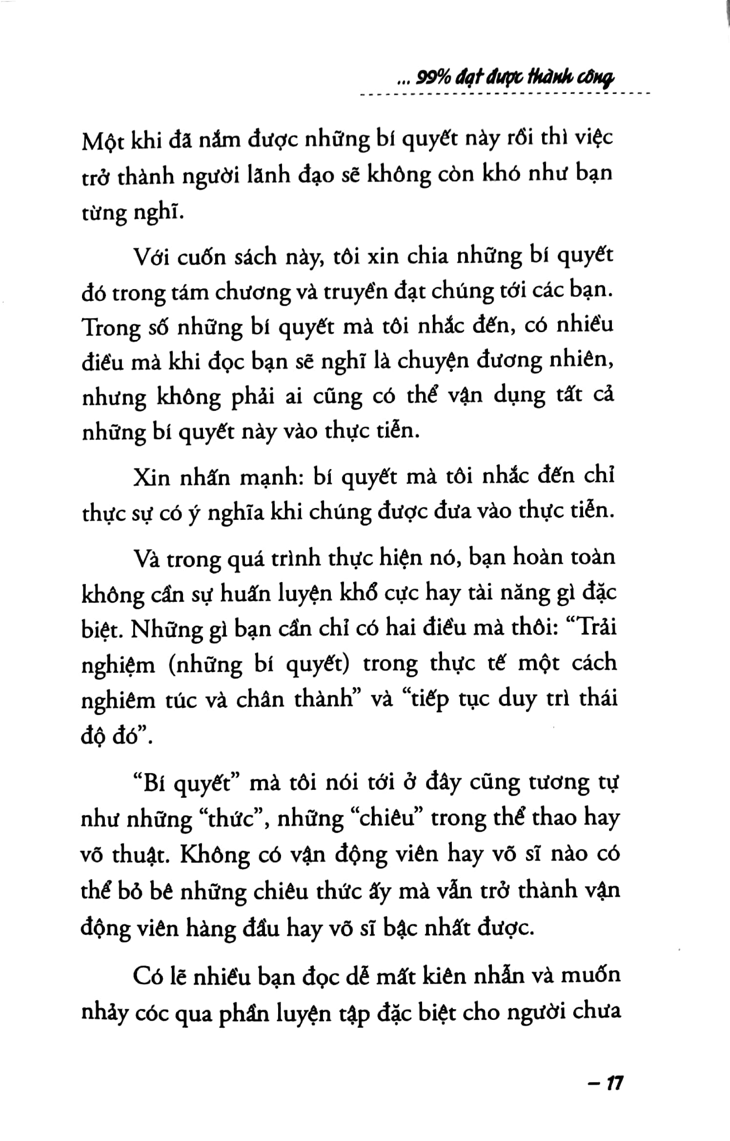 thay đổi 1% cách lãnh đạo - 99% đạt thành công - Ảnh 10
