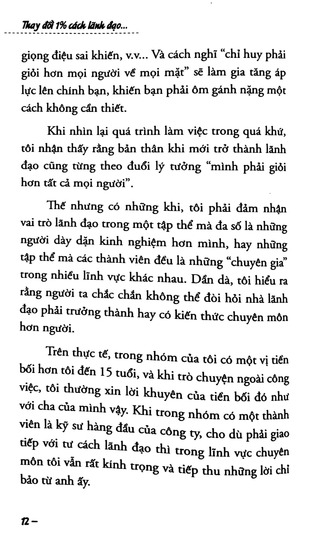 thay đổi 1% cách lãnh đạo - 99% đạt thành công - Ảnh 5