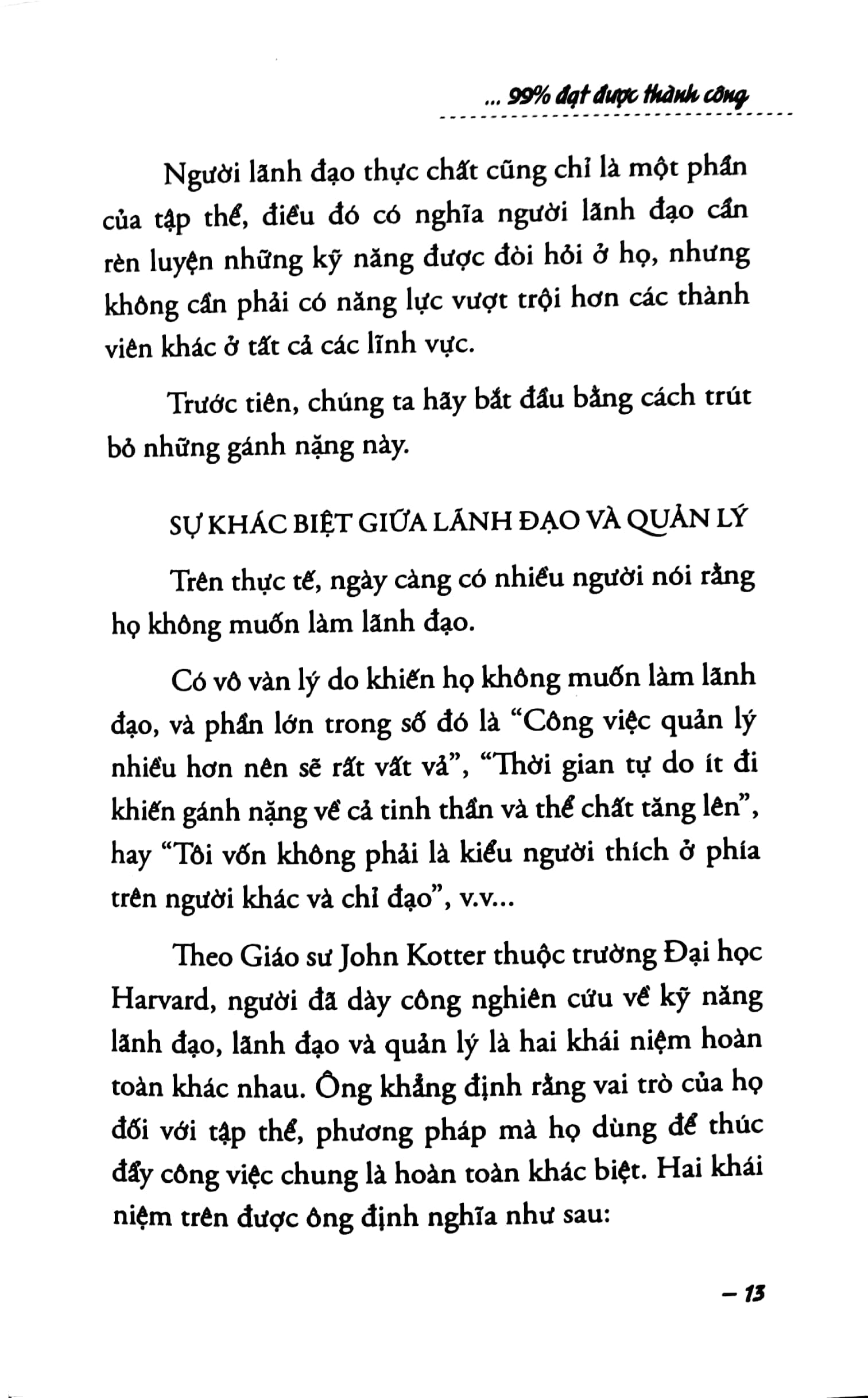 thay đổi 1% cách lãnh đạo - 99% đạt thành công - Ảnh 6