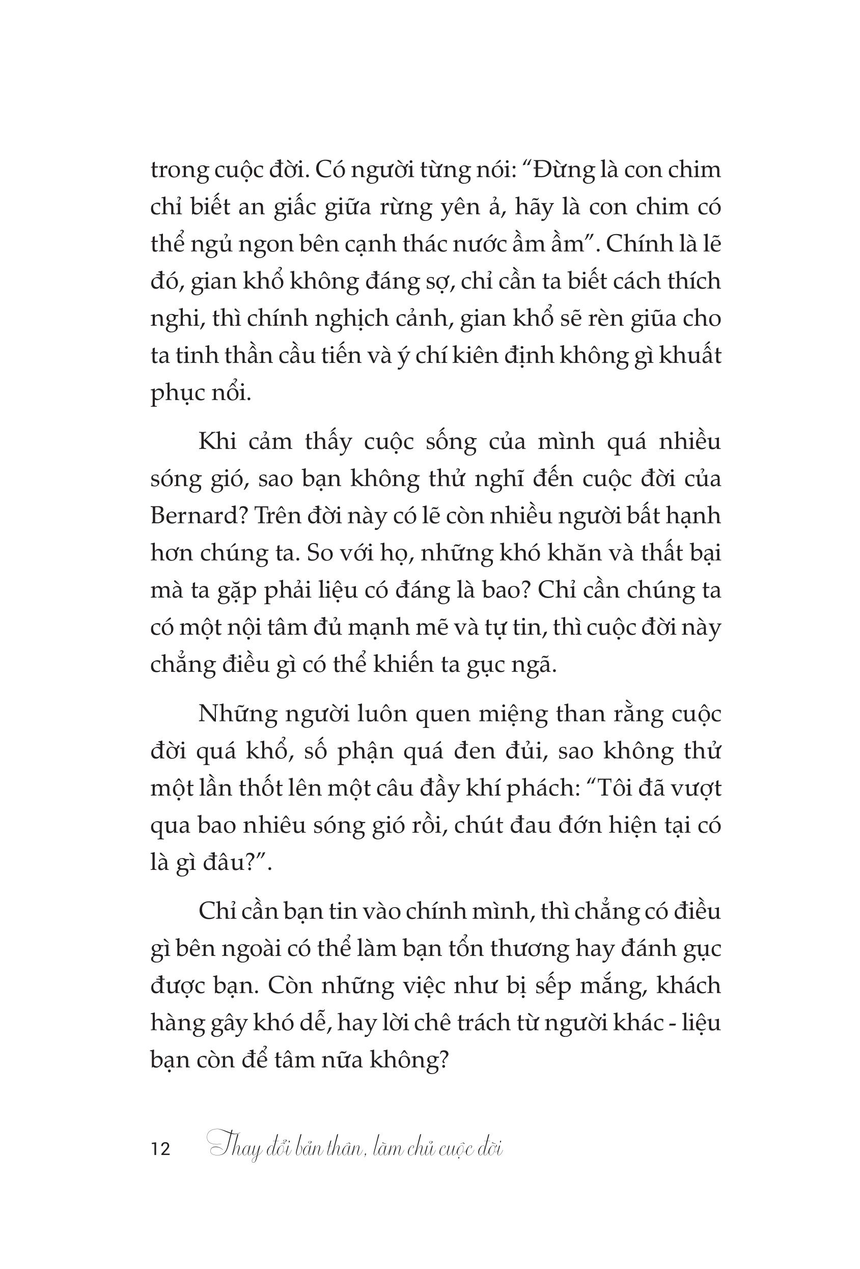 Thay Đổi Bản Thân, Làm Chủ Cuộc Đời - Chỉ Cần Bạn Kiên Cường Cả Thế Giới Sẽ Nhường Đường Cho Bạn - Ảnh 11