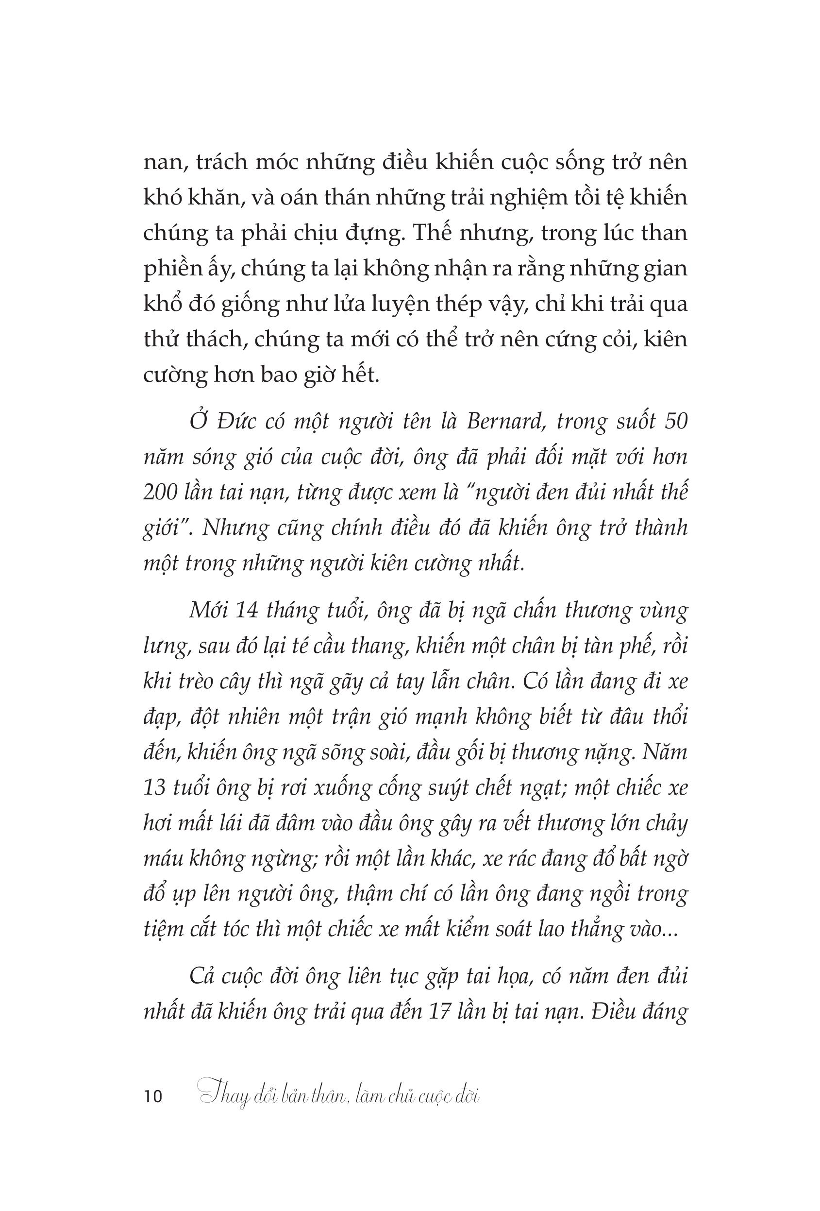 Thay Đổi Bản Thân, Làm Chủ Cuộc Đời - Chỉ Cần Bạn Kiên Cường Cả Thế Giới Sẽ Nhường Đường Cho Bạn - Ảnh 9