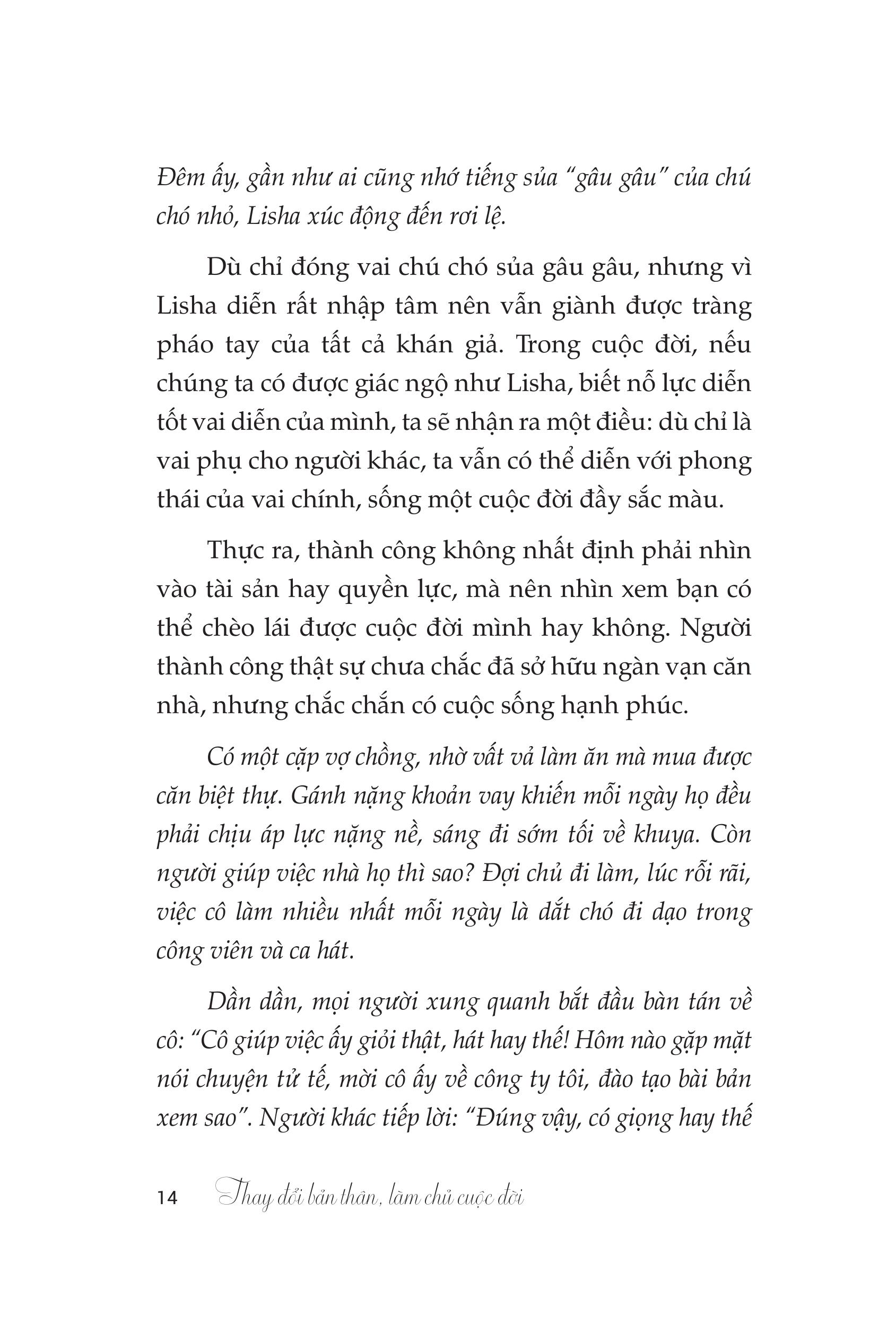 Thay Đổi Bản Thân, Làm Chủ Cuộc Đời - Mọi Nỗ Lực Không Bao Giờ Là Muộn - Ảnh 13