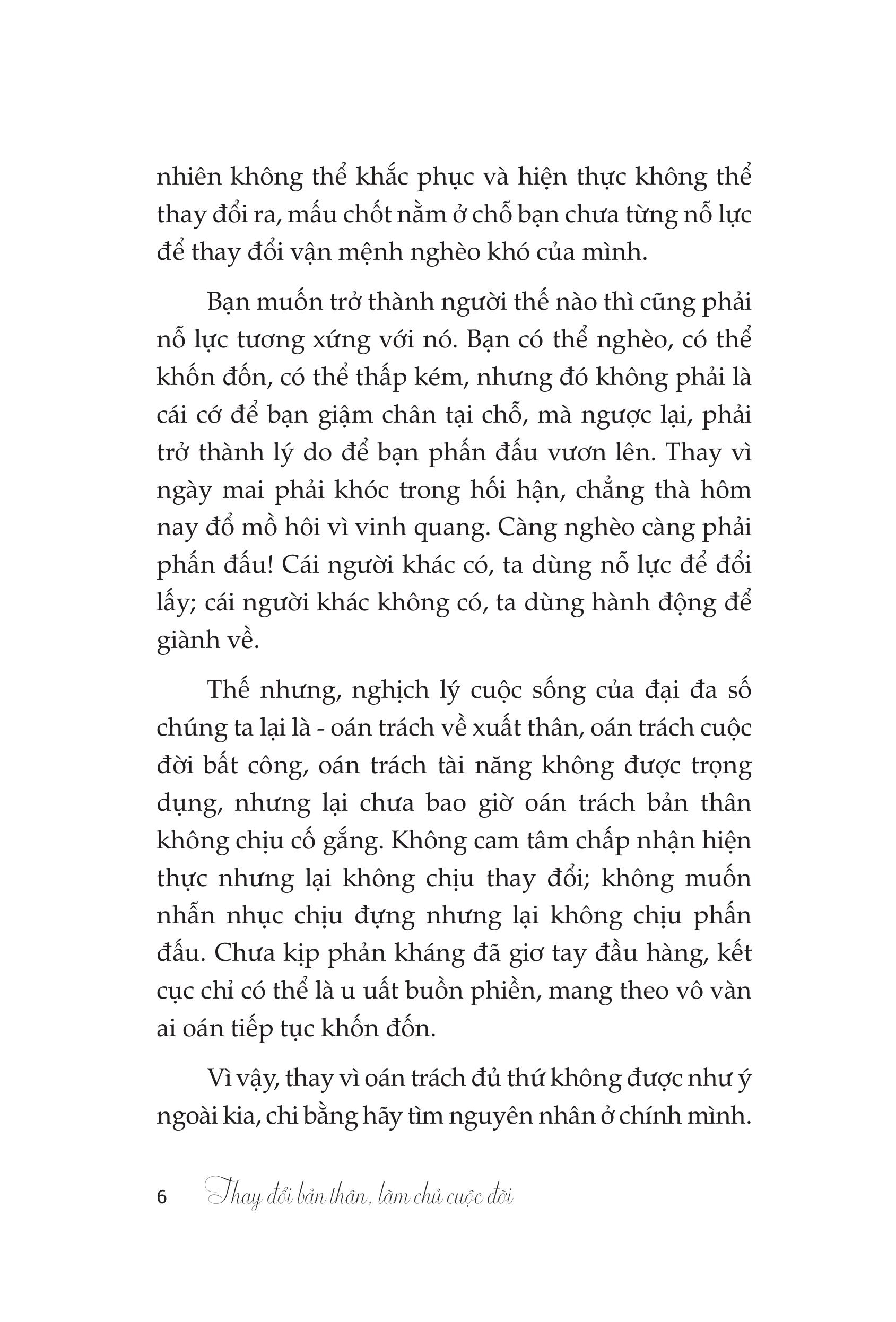 Thay Đổi Bản Thân, Làm Chủ Cuộc Đời - Mọi Nỗ Lực Không Bao Giờ Là Muộn - Ảnh 5