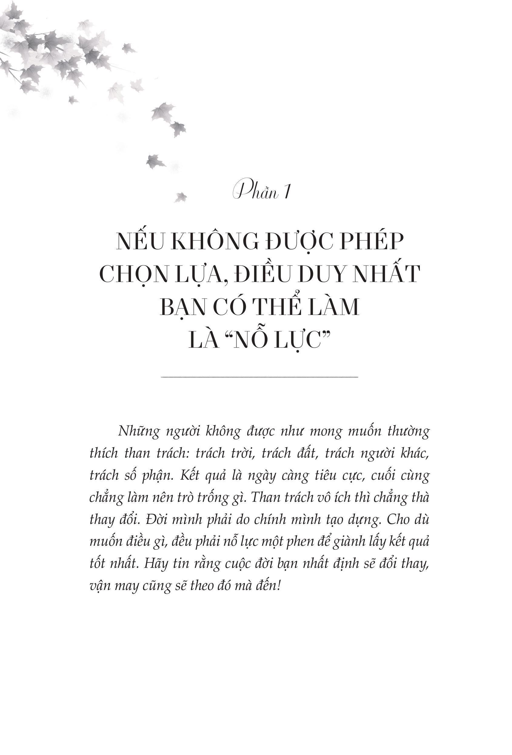 Thay Đổi Bản Thân, Làm Chủ Cuộc Đời - Mọi Nỗ Lực Không Bao Giờ Là Muộn - Ảnh 9