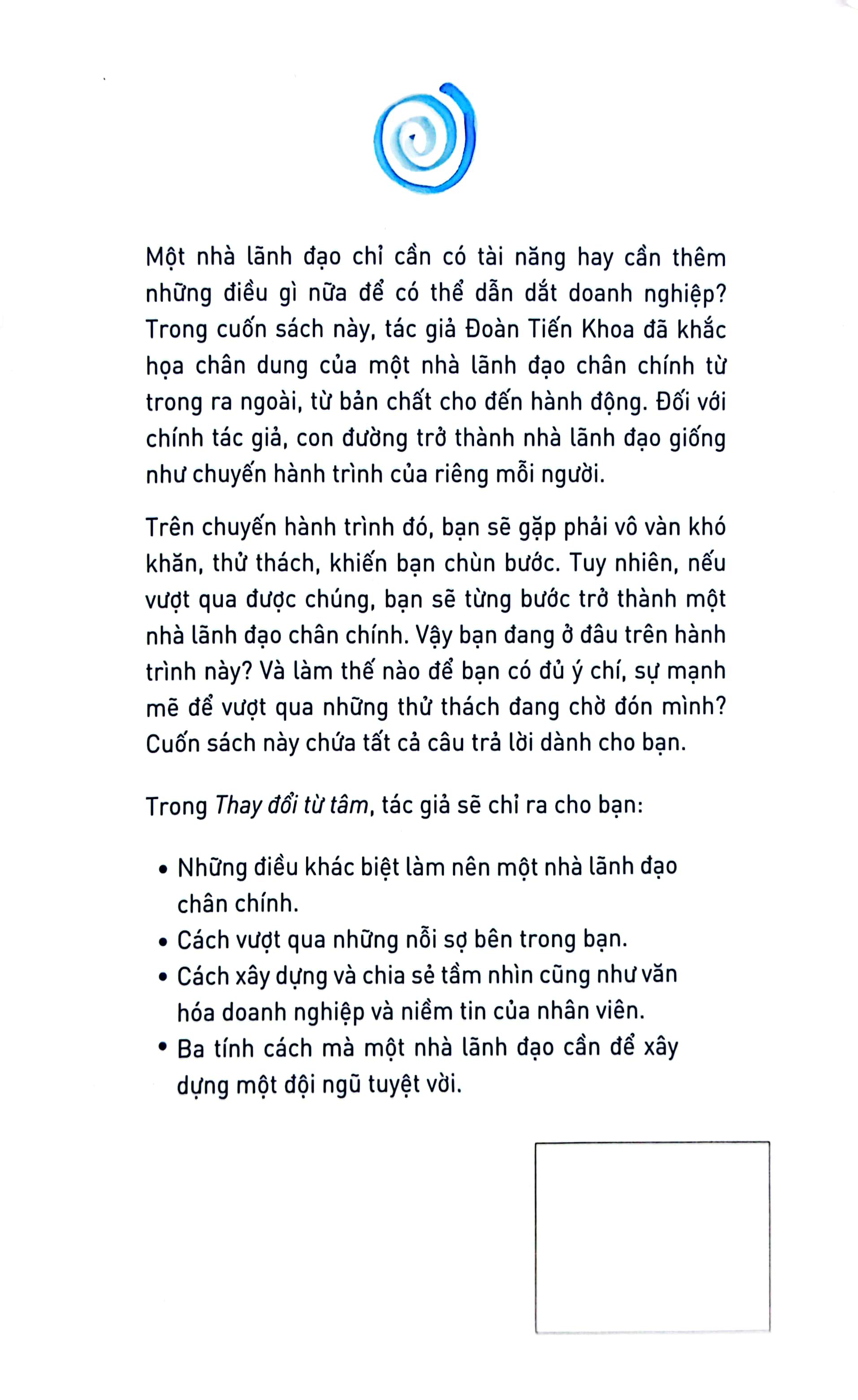 thay đổi từ tâm cách để trở thành một nhà lãnh đạo chân chính - Ảnh 9