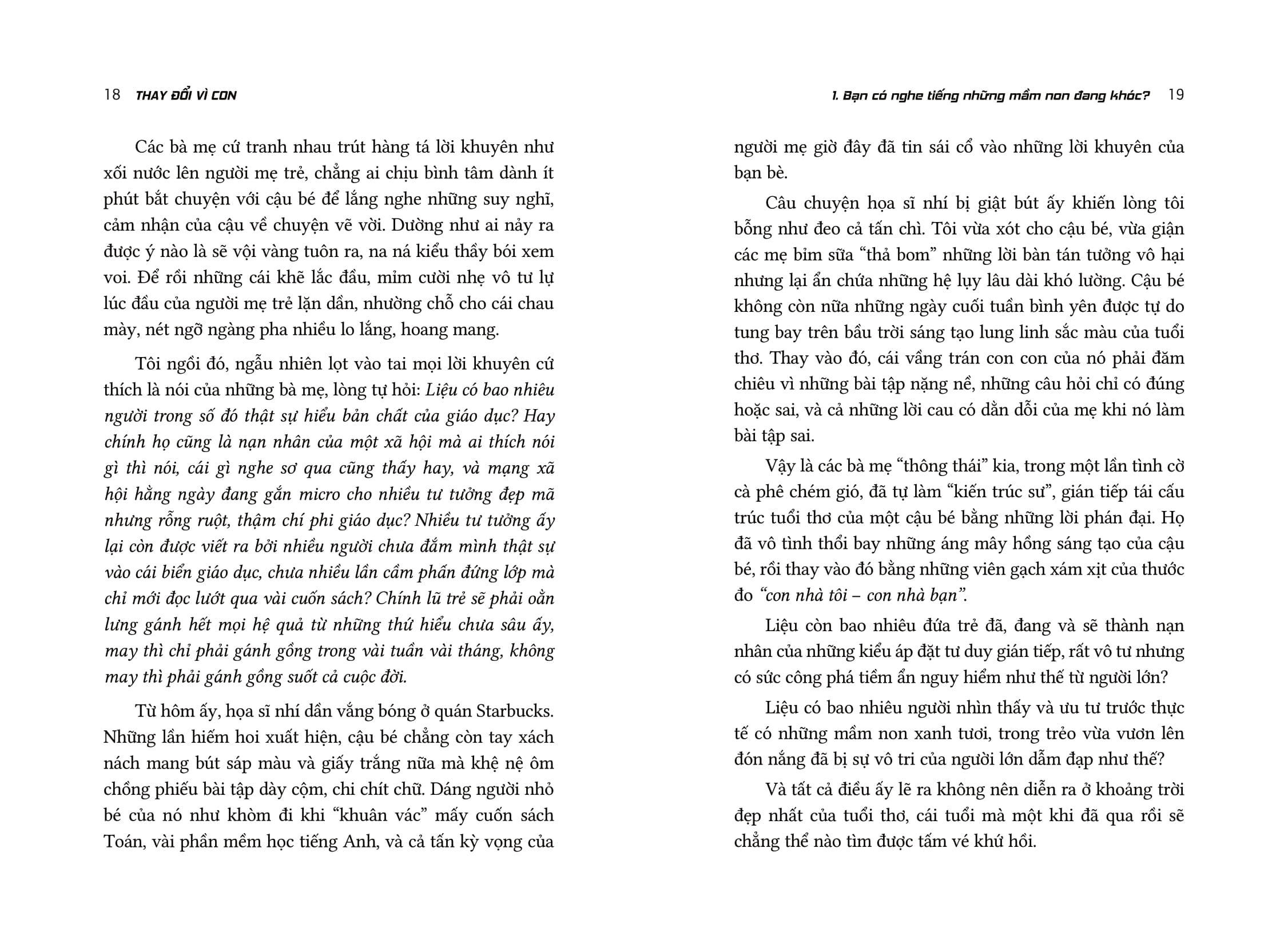 thay đổi vì con - "thuốc đắng" tặng cha mẹ thời 4.0 (tái bản 2024) - Ảnh 12