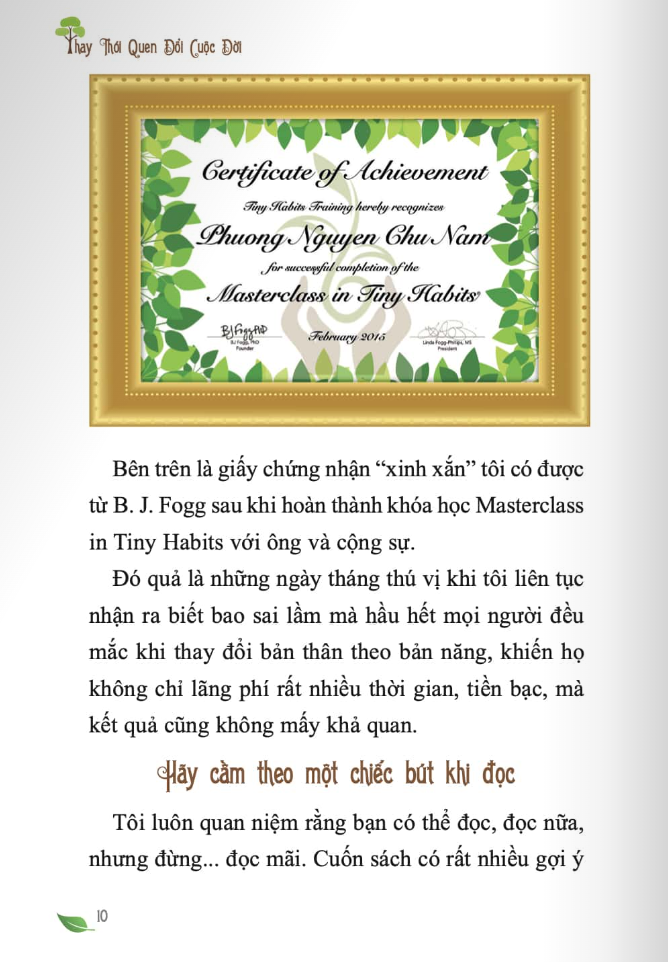 thay thói quen đổi cuộc đời - Ảnh 8