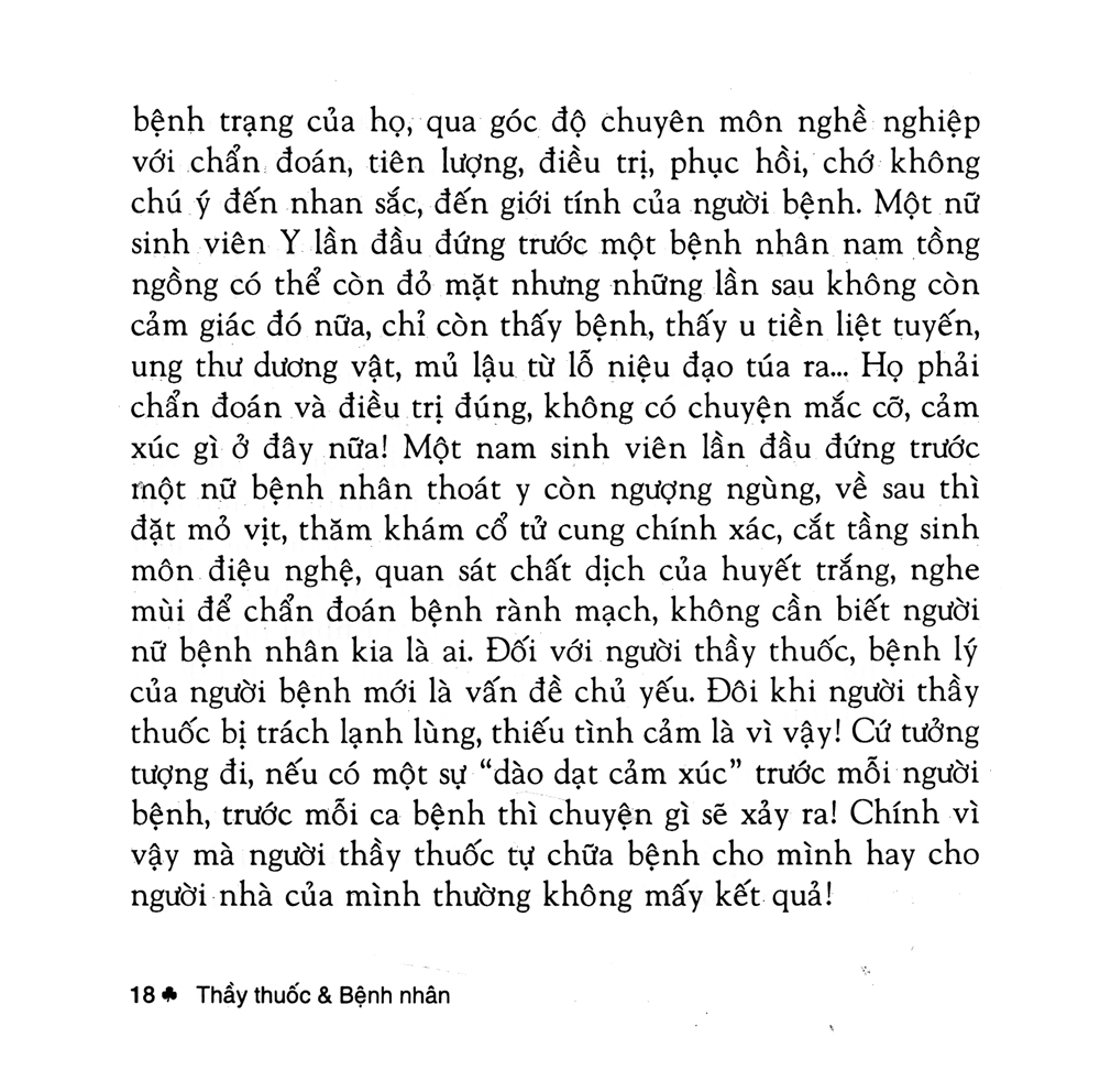 thầy thuốc và bệnh nhân (tái bản 2019) - Ảnh 13