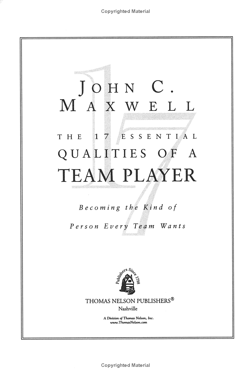 the 17 essential qualities of a team player: becoming the kind of person every team wants - Ảnh 2