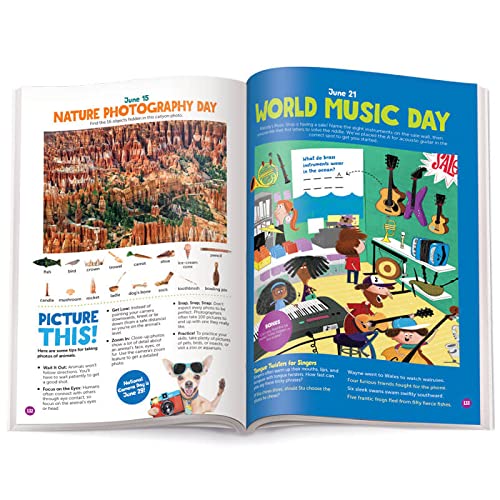 the 2022 almanac of fun: a year of puzzles, fun facts, jokes, crafts, games, and more! - Ảnh 6