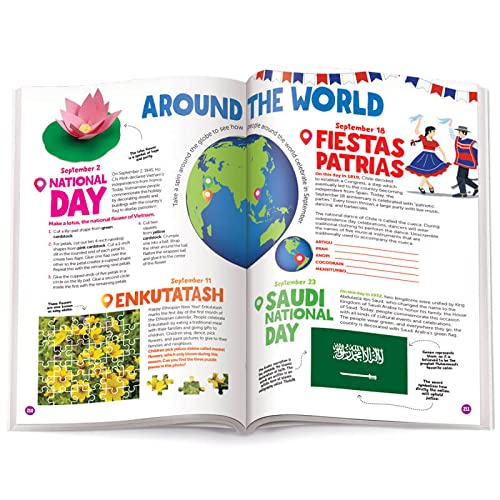 the 2022 almanac of fun: a year of puzzles, fun facts, jokes, crafts, games, and more! - Ảnh 7