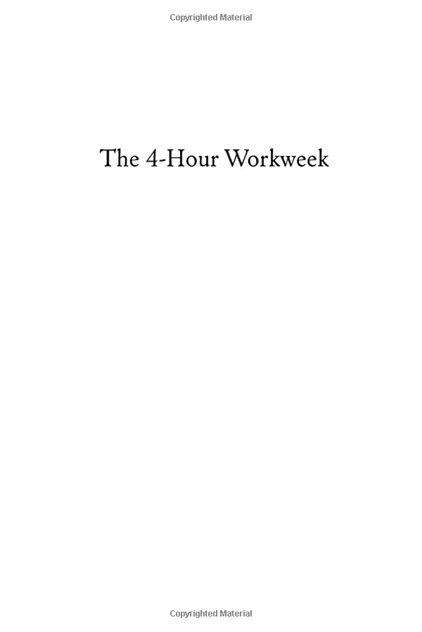the 4-hour work week: escape the 9-5, live anywhere and join the new rich - Ảnh 3
