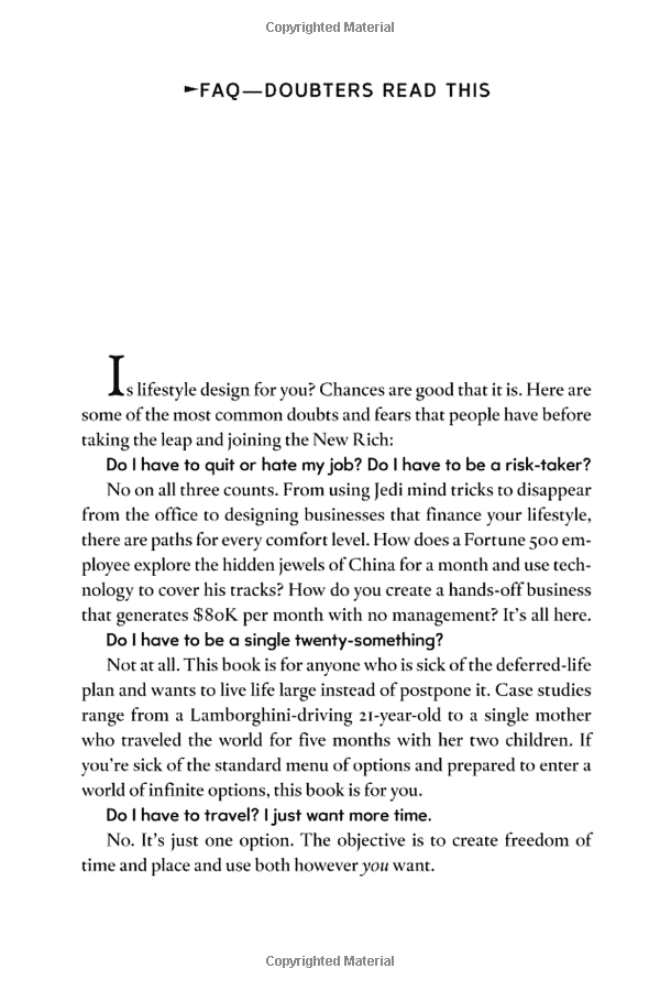 the 4-hour work week: escape the 9-5, live anywhere and join the new rich - Ảnh 9