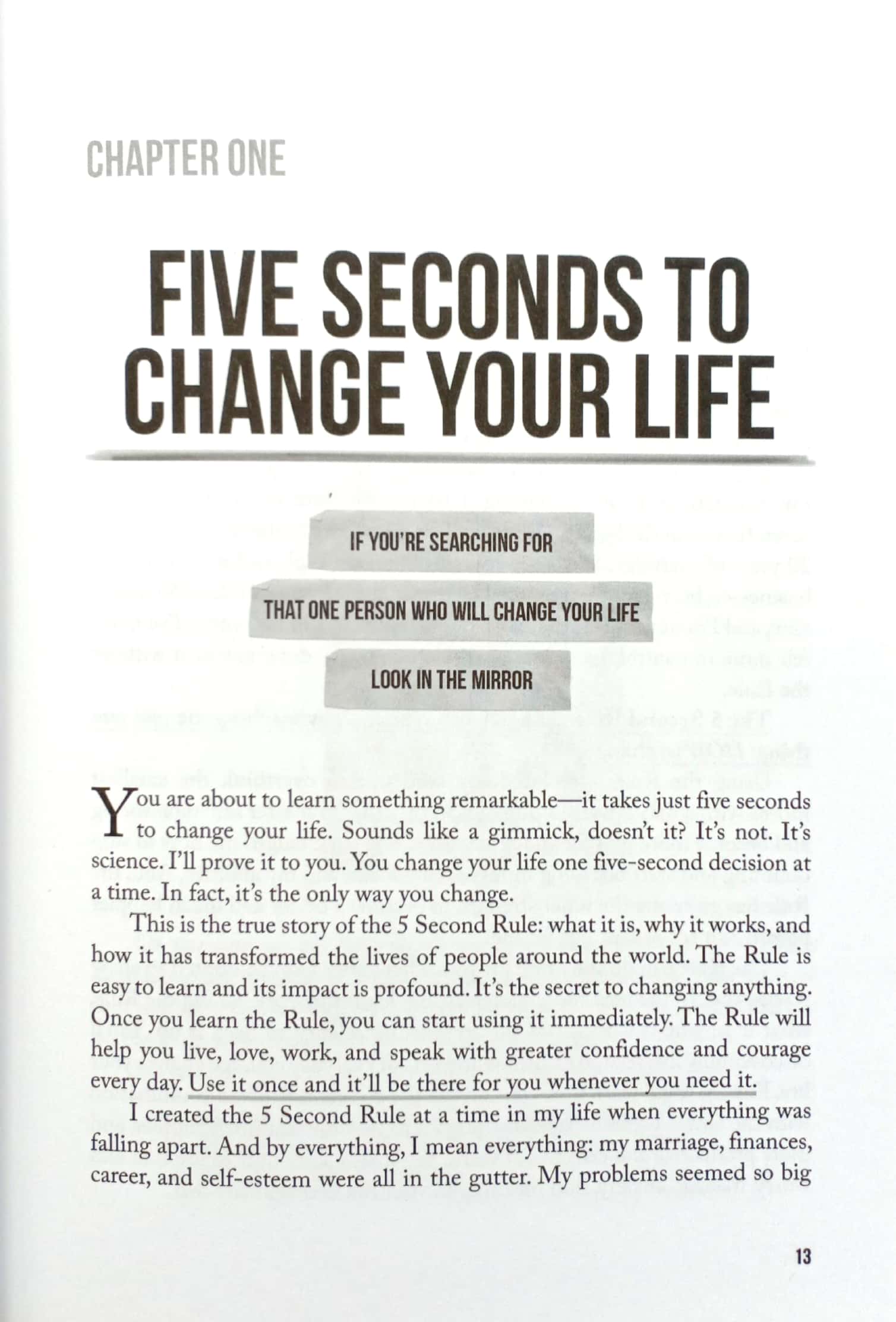 the 5 second rule : transform your life, work, and confidence with everyday courage - Ảnh 5