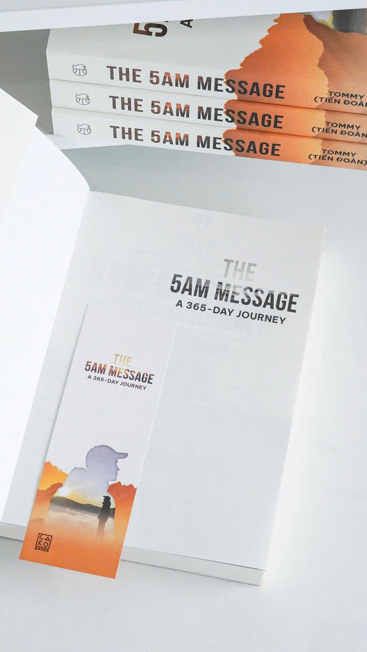 The 5AM Message - A 365-Day Journey - Hành Trình 365 Ngày - Ảnh 4