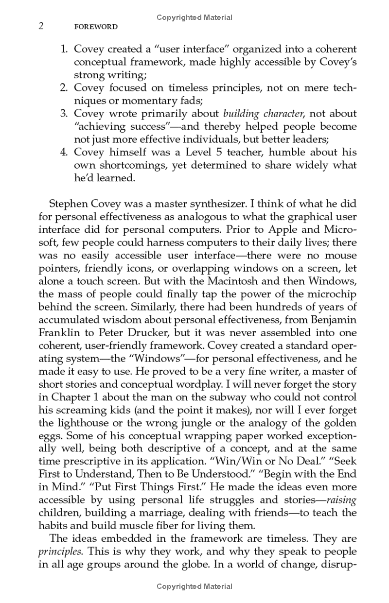 the 7 habits of highly effective people: 30th anniversary edition - Ảnh 13