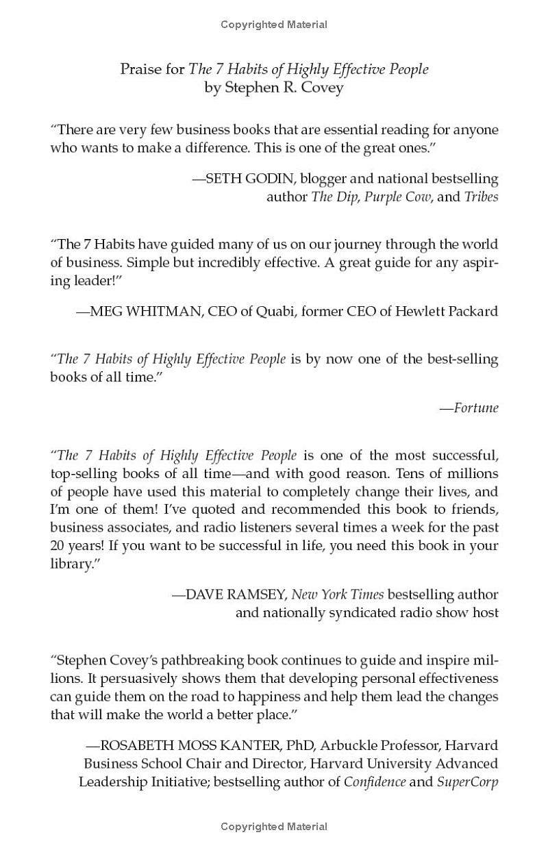 the 7 habits of highly effective people: 30th anniversary edition - Ảnh 3