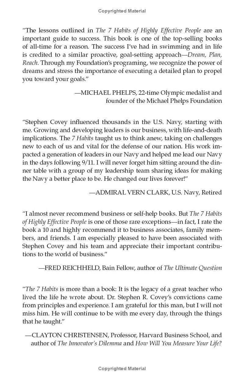 the 7 habits of highly effective people: 30th anniversary edition - Ảnh 5