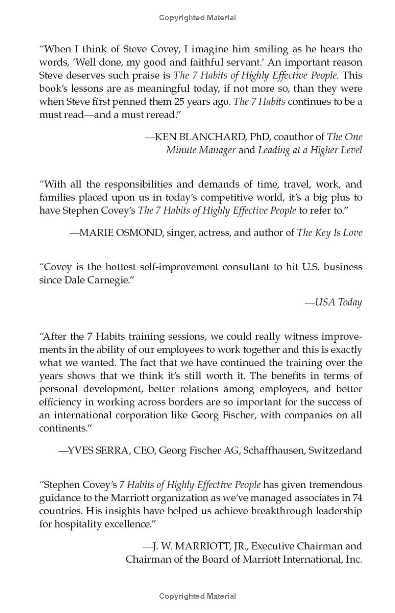 the 7 habits of highly effective people: 30th anniversary edition - Ảnh 6