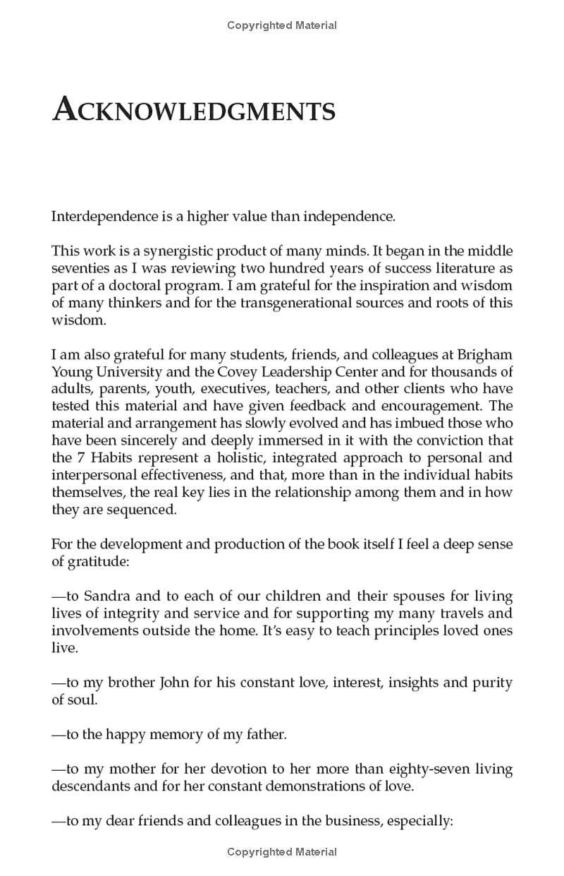 the 7 habits of highly effective people: 30th anniversary edition - Ảnh 8