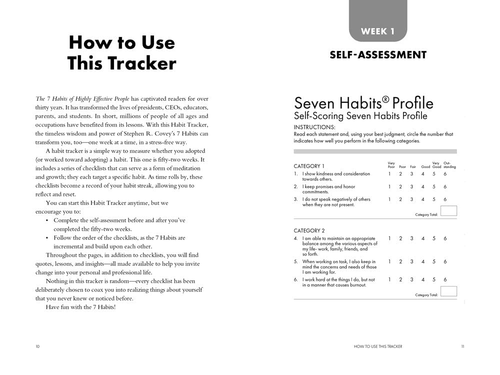 the 7 habits of highly effective people - habit tracker - Ảnh 5