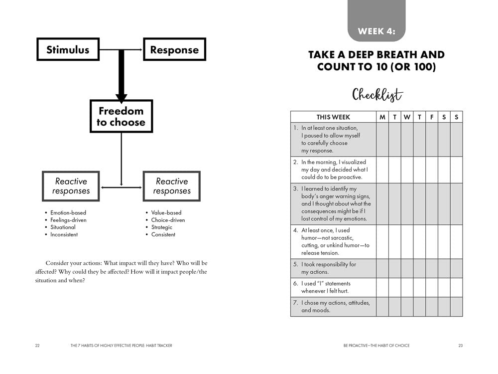 the 7 habits of highly effective people - habit tracker - Ảnh 9