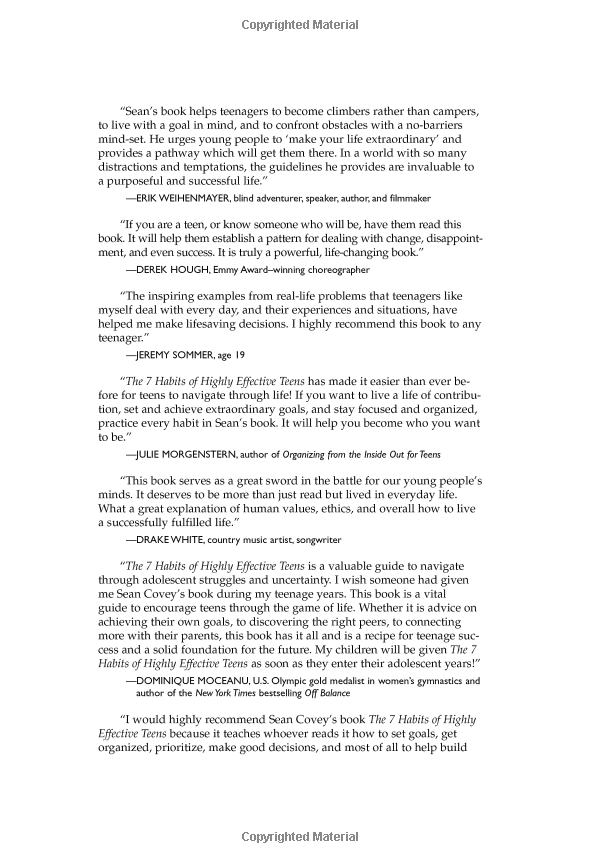 the 7 habits of highly effective teens - Ảnh 3