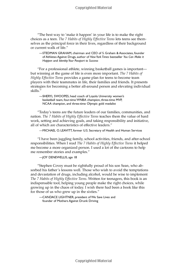 the 7 habits of highly effective teens - Ảnh 5