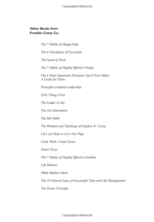 the 7 habits of highly effective teens - Ảnh 6