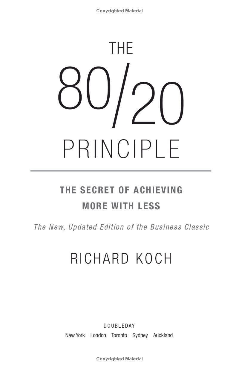 the 80/20 principle - Ảnh 3