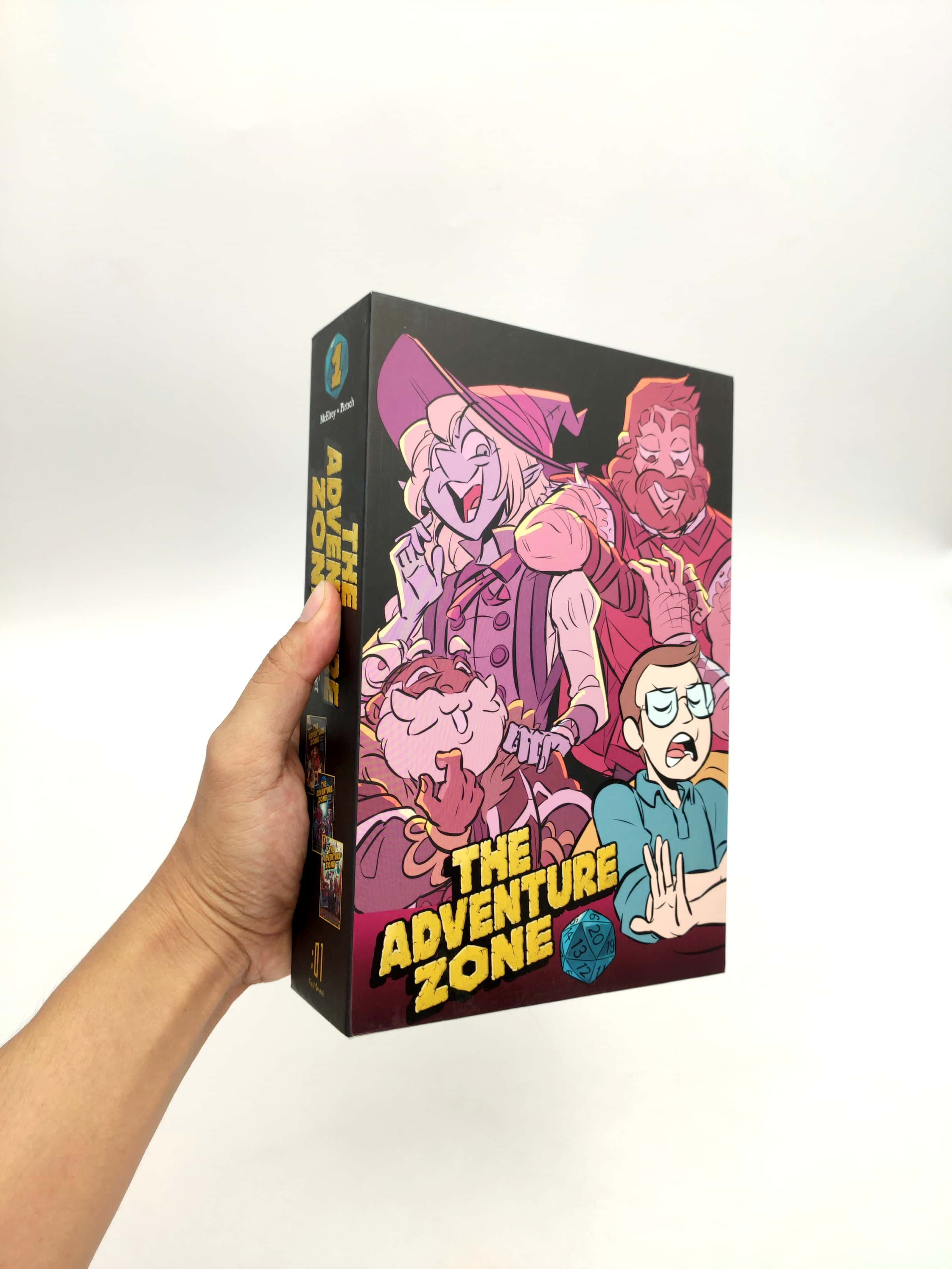 the adventure zone boxed set: here there be gerblins, murder on the rockport limited! and petals to the metal - Ảnh 7