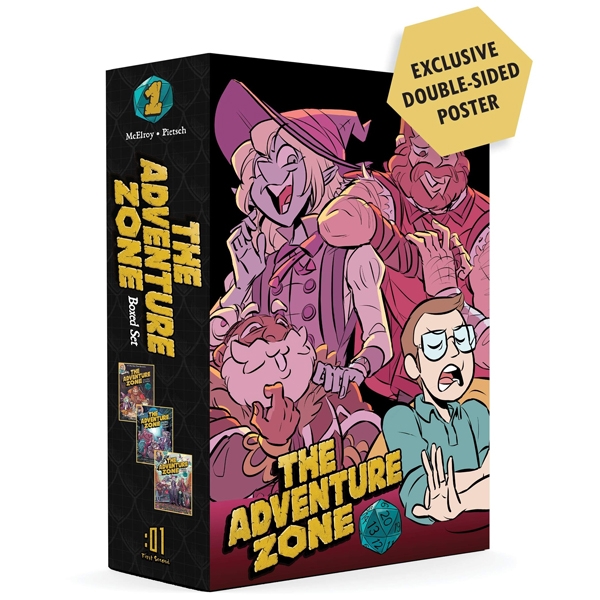 the adventure zone boxed set: here there be gerblins, murder on the rockport limited! and petals to the metal - Ảnh 8