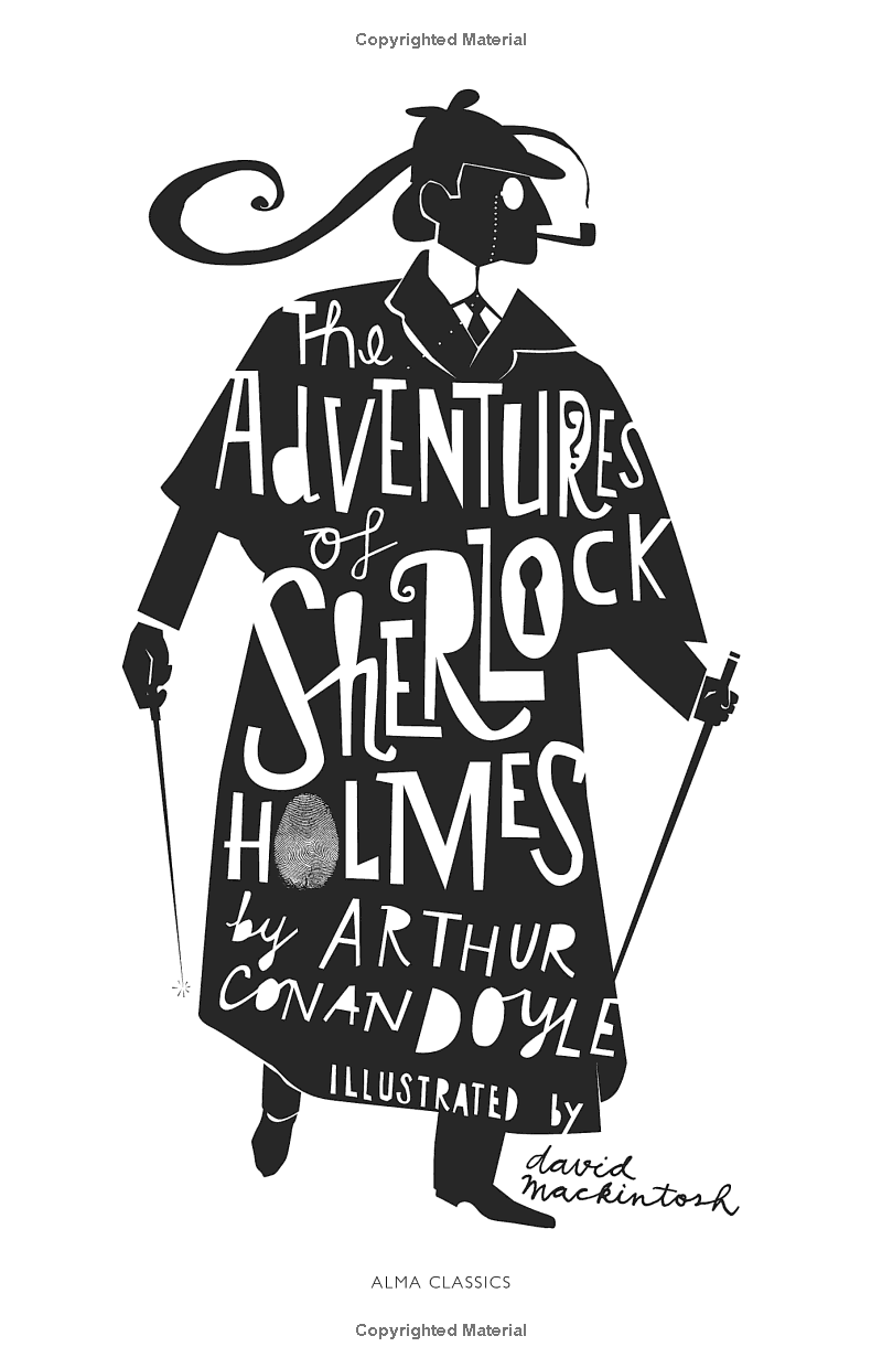 the adventures of sherlock holmes: illustrated by david mackintosh (alma junior classics) - Ảnh 4