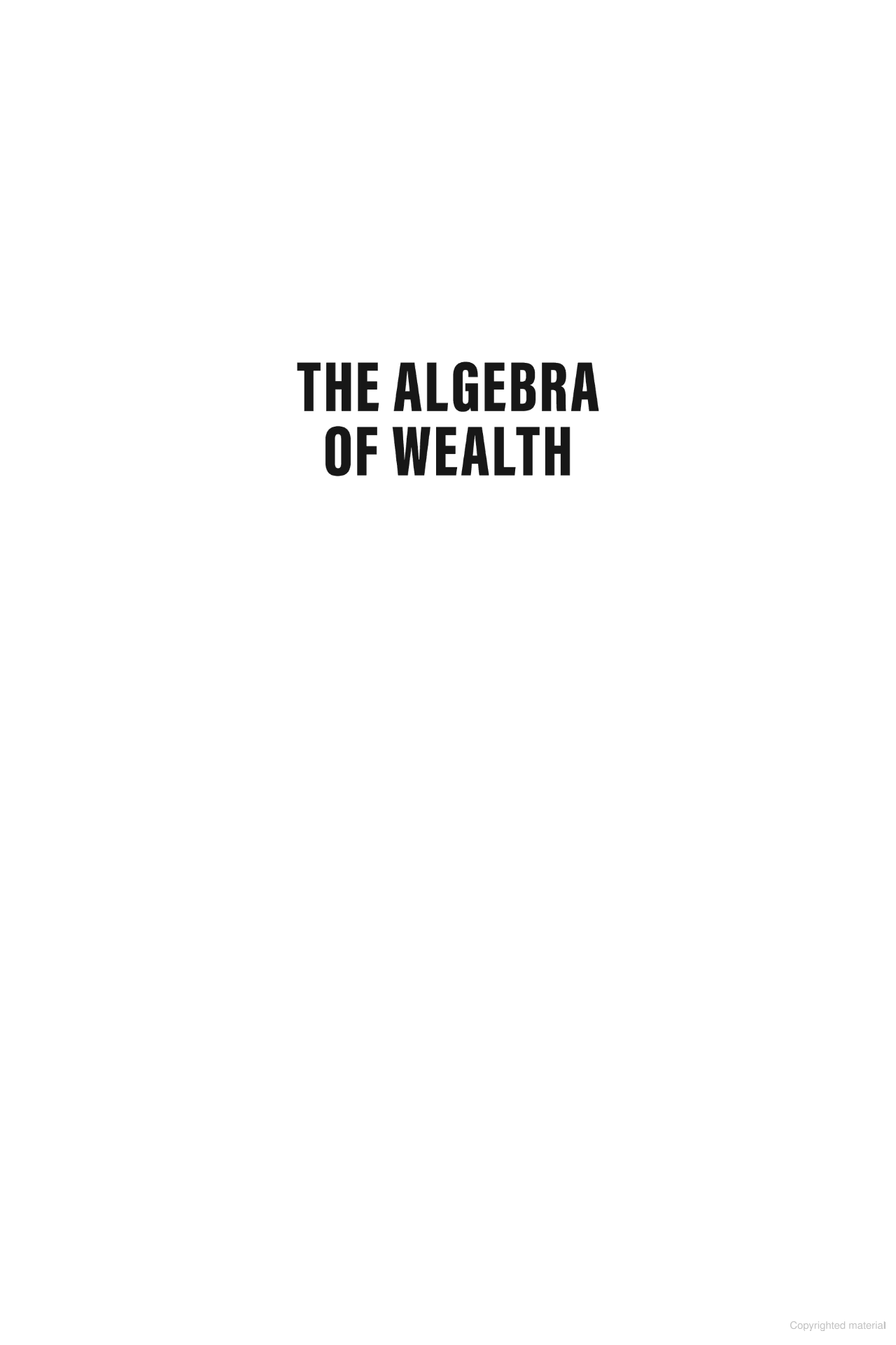 the algebra of wealth - Ảnh 3