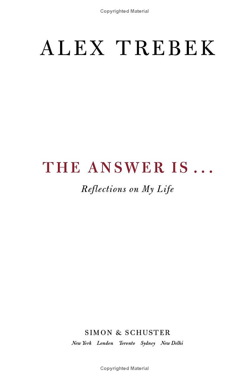 the answer is . . .: reflections on my life - Ảnh 3