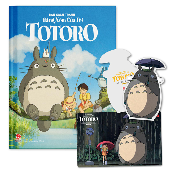 The Art Of Hang Xom Cua Toi Totoro - Tang Kem Set Postcard + Phong Thu - Ảnh 5