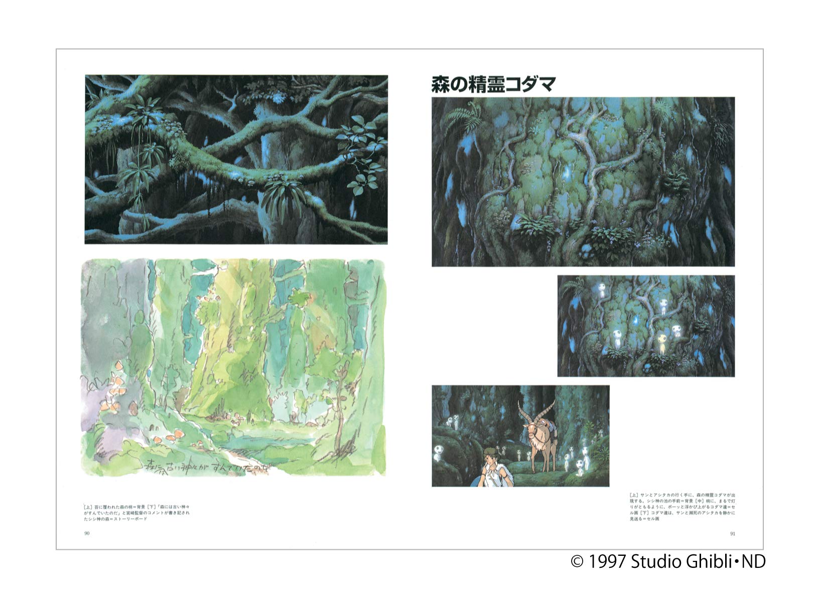 the art of the princess mononoke(ジブリtheartシリ-ズ) - the art of the princrss mononoke - Ảnh 4