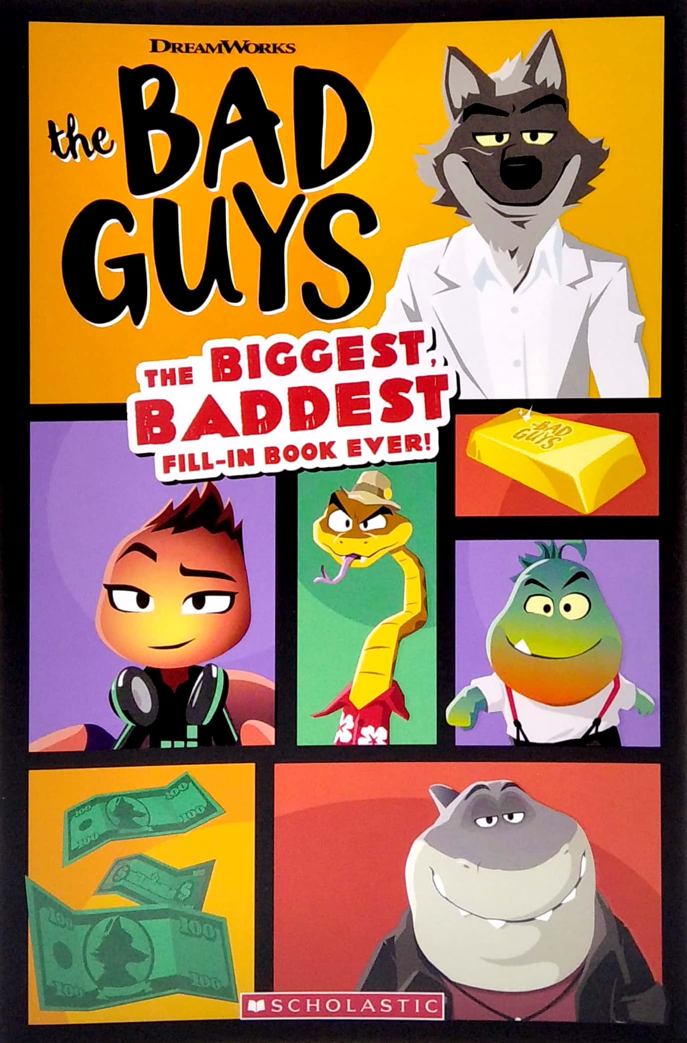 the bad guys movie: the biggest, baddest fill-in book ever! - Ảnh 2