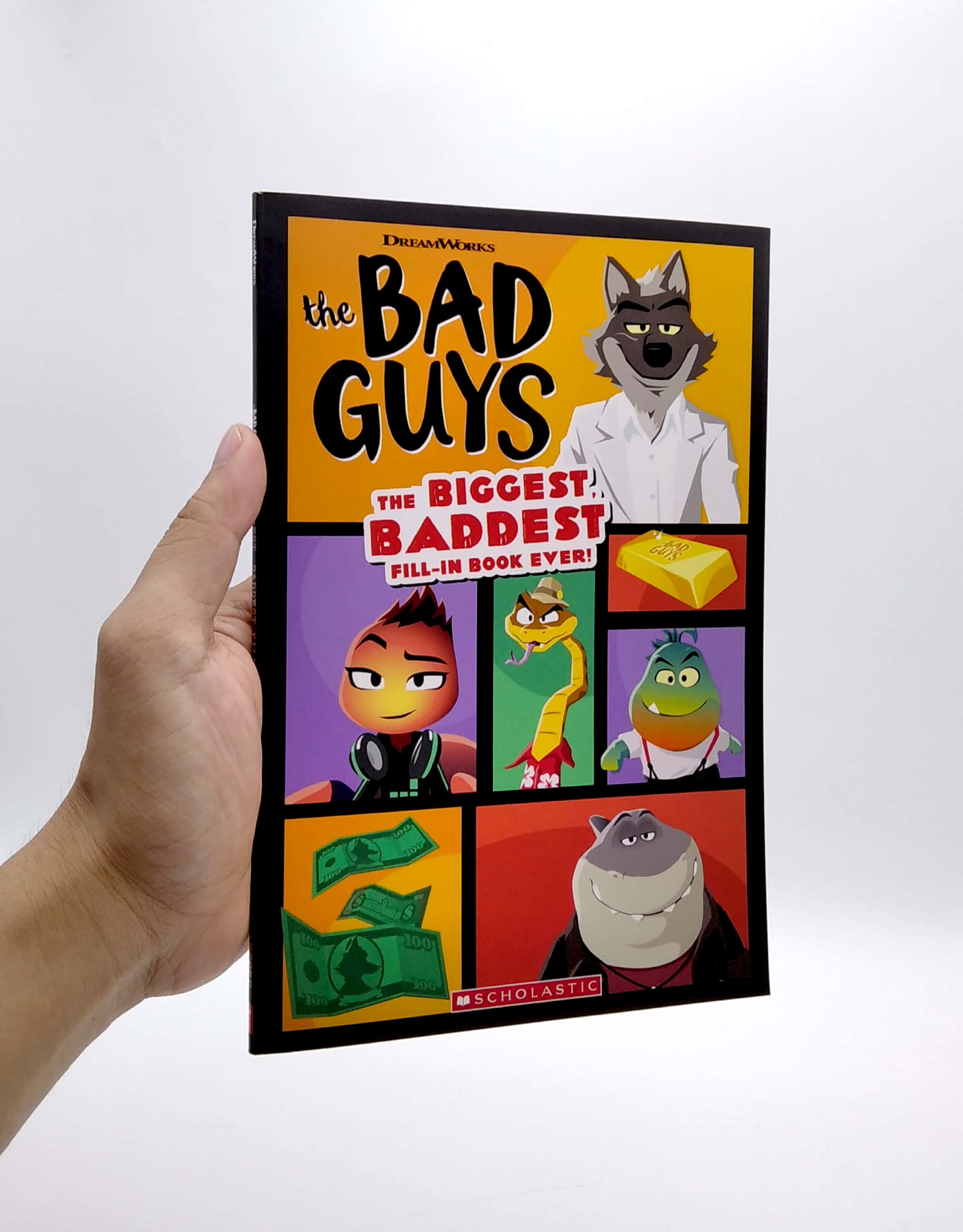 the bad guys movie: the biggest, baddest fill-in book ever! - Ảnh 7