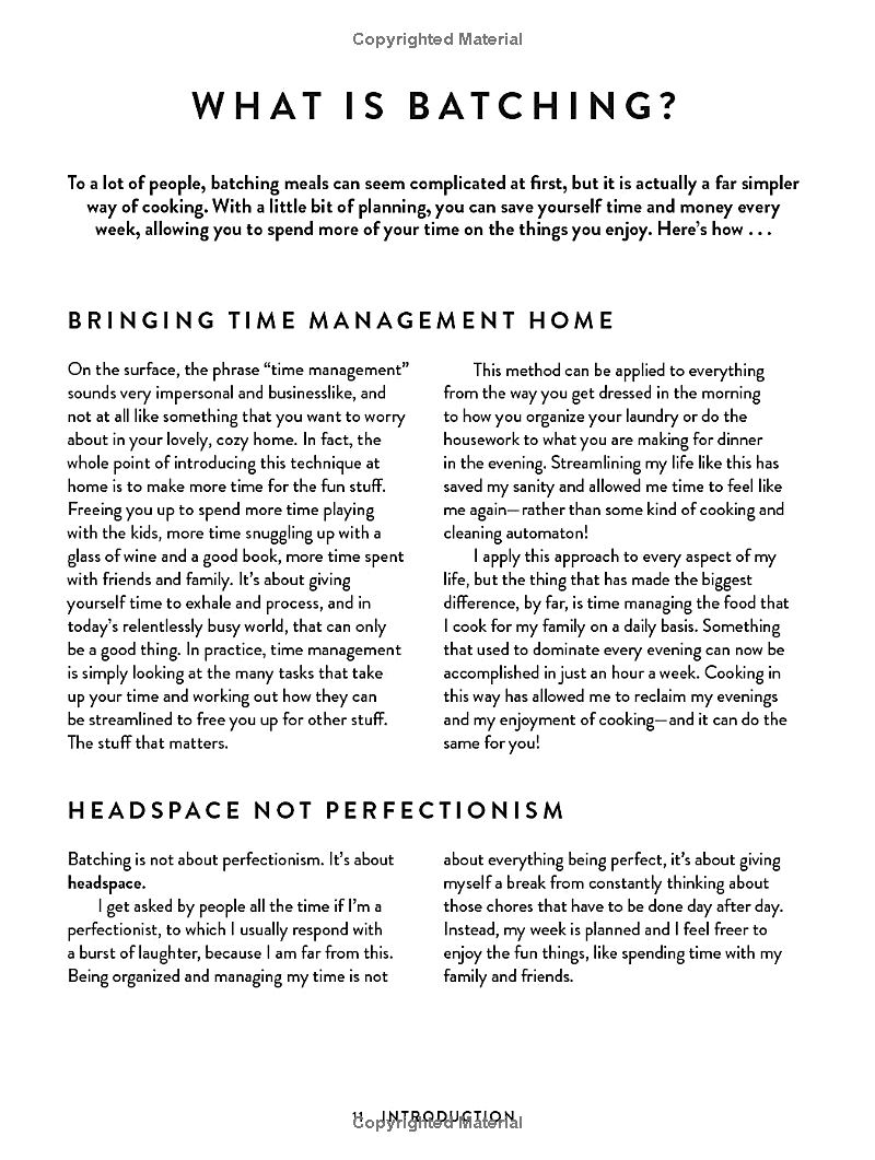 the batch lady : shop once. cook once. eat well all week. - Ảnh 12