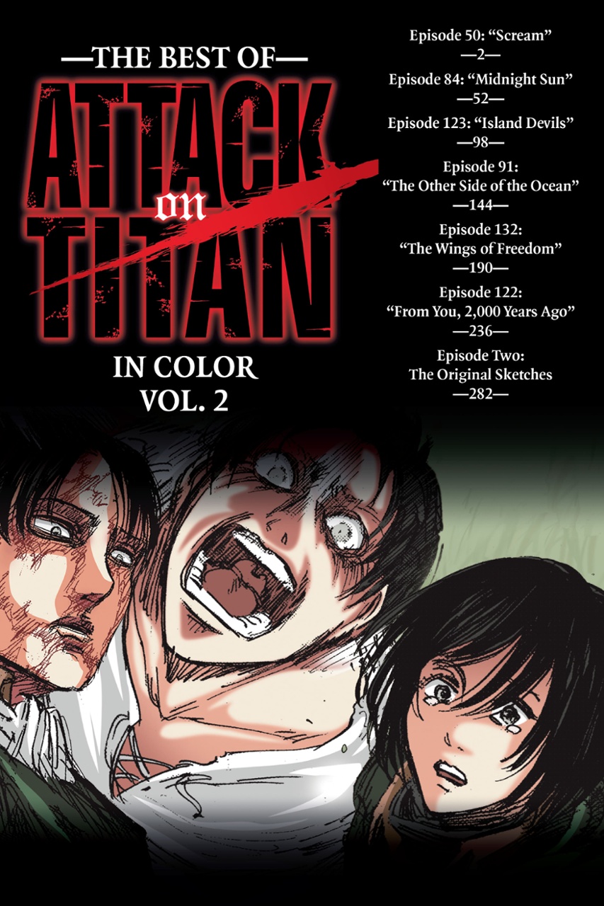 the best of attack on titan: in color vol. 2 - Ảnh 3